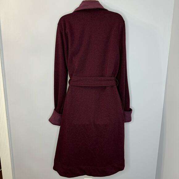 UGG Duffield Ii Shawl Collar Wrap Robe Wild Grape In Purple Soft Loungewear XL - Picture 9 of 15